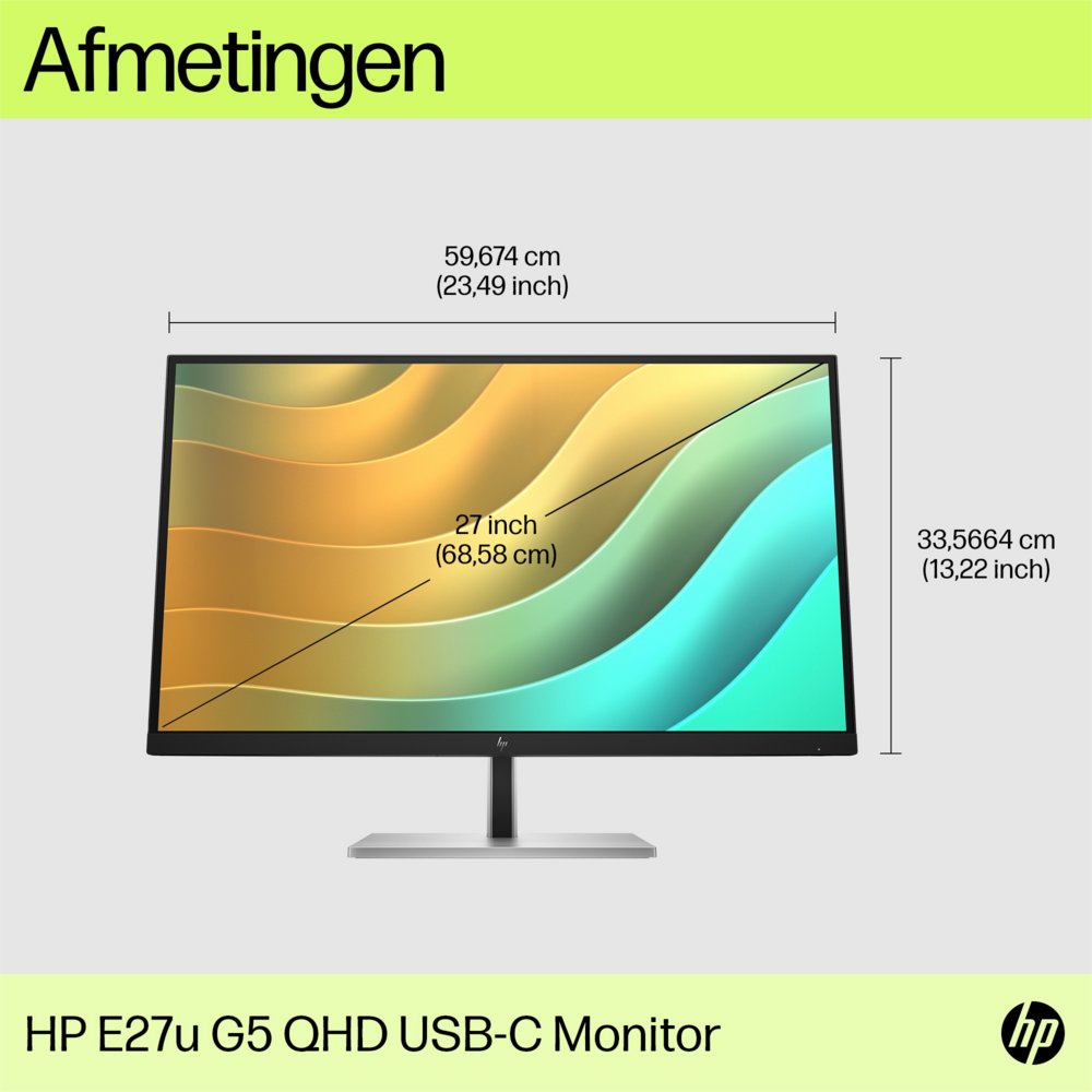 HP E27u G5 QHD USB C-monitor – 9 HP E27u G5 QHD USB C-monitor – 9