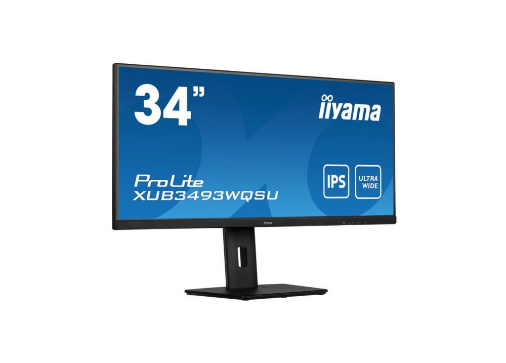 iiyama ProLite XUB3493WQSU-B5 computer monitor 86,4 cm (34″) 3440 x 1440 Pixels UltraWide Quad HD LED Zwart RENEWED – 0 iiyama ProLite XUB3493WQSU-B5 computer monitor 86,4 cm (34″) 3440 x 1440 Pixels UltraWide Quad HD LED Zwart RENEWED – 0