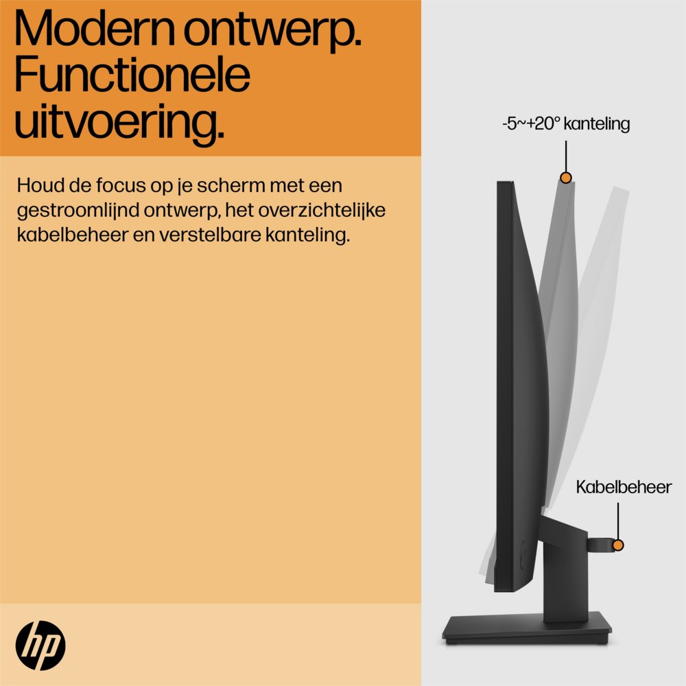 MON HP V27i 27Inch G5 IPS Zwart 75HZ DisplayPort, HDMI, VGA – 3 MON HP V27i 27Inch G5 IPS Zwart 75HZ DisplayPort, HDMI, VGA – 3