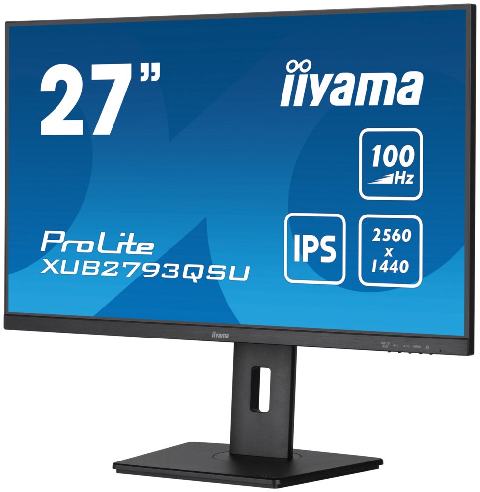 iiyama ProLite XUB2793QSU-B6 LED display 68,6 cm (27″) 2560 x 1440 Pixels Quad HD Zwart – 4 iiyama ProLite XUB2793QSU-B6 LED display 68,6 cm (27″) 2560 x 1440 Pixels Quad HD Zwart – 4
