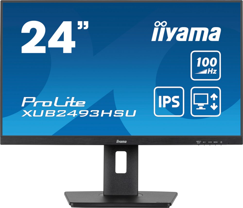 iiyama ProLite computer monitor 60,5 cm (23.8″) 1920 x 1080 Pixels Full HD LED Zwart – 0 iiyama ProLite computer monitor 60,5 cm (23.8″) 1920 x 1080 Pixels Full HD LED Zwart – 0
