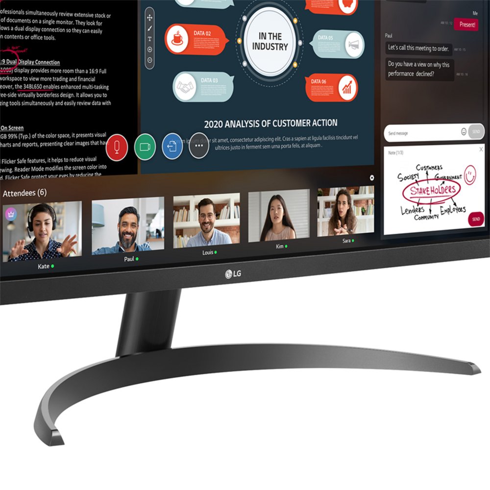 LG 29WP500-B computer monitor 73,7 cm (29″) 2560 x 1080 Pixels UltraWide Full HD LED Zwart – 9 LG 29WP500-B computer monitor 73,7 cm (29″) 2560 x 1080 Pixels UltraWide Full HD LED Zwart – 9