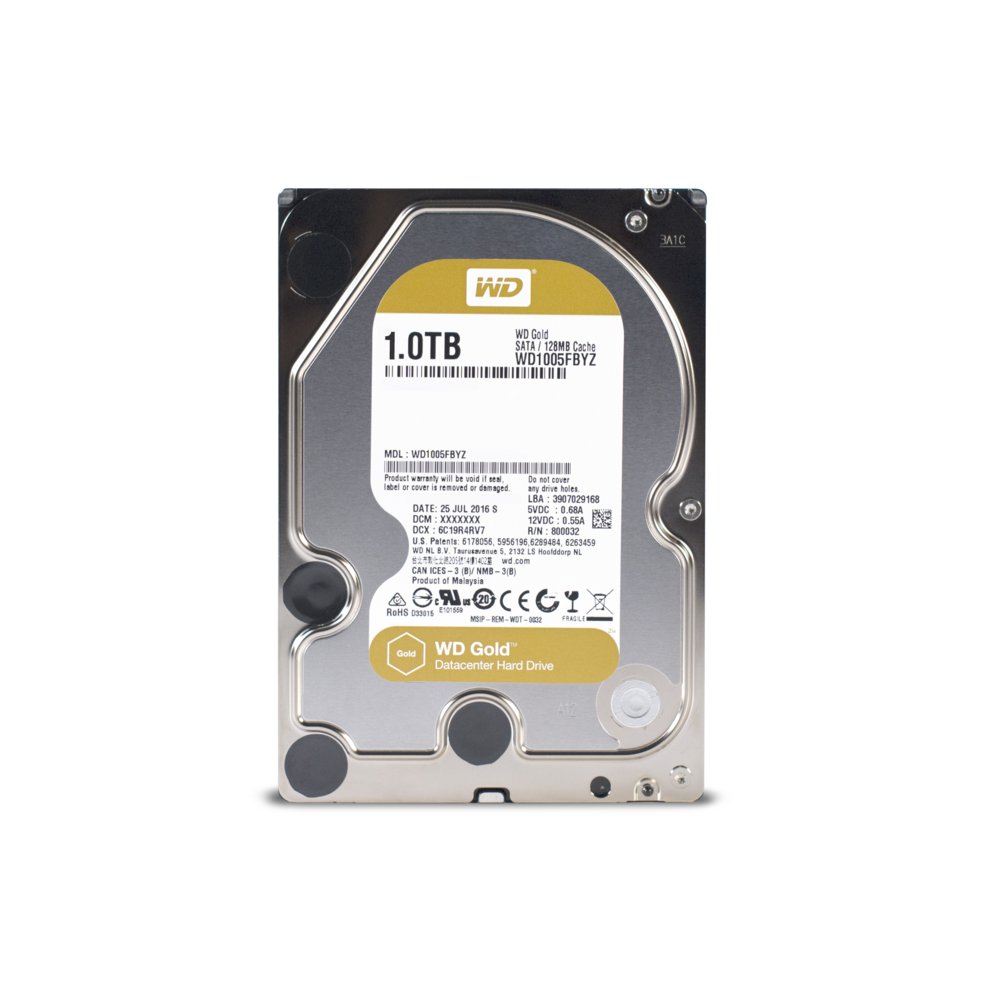 Western Digital Gold 3.5″ 1000 GB SATA III – 2