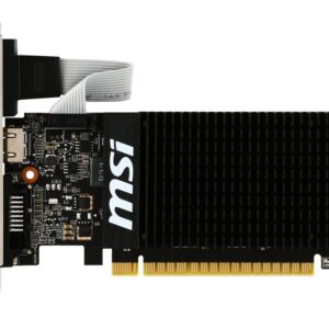 MSI GeForce GT 710 2GD3H | 2GB GDDR3 VRAM | Low Profile | Videokaart | GPU | Nvidia