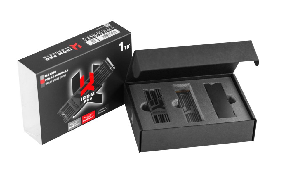 Goodram IRDM PRO | 2TB NVMe SSD | M.2 | 7.000MB/s | Heatsink – 7 Goodram IRDM PRO | 2TB NVMe SSD | M.2 | 7.000MB/s | Heatsink – 7