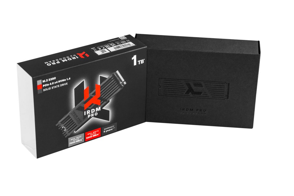 Goodram IRDM PRO | 2TB NVMe SSD | M.2 | 7.000MB/s | Heatsink – 6 Goodram IRDM PRO | 2TB NVMe SSD | M.2 | 7.000MB/s | Heatsink – 6