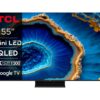 TCL 55C805 55″ | Ultra HD 4K Mini LED Smart TV | Google TV + Wifi | Dolby Vision IQ & HDR10+ | QLED Paneel + Game Master Pro 2.0 | 144Hz – 0