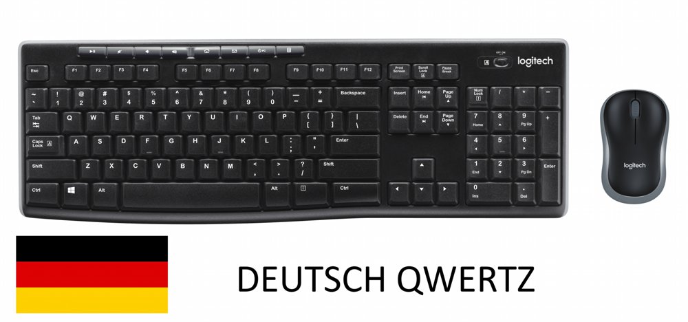 QWERTZ | Logitech MK270 | Draadloze Muis en Toetsenbordcombo | QWERTZ – 0 QWERTZ | Logitech MK270 | Draadloze Muis en Toetsenbordcombo | QWERTZ – 0