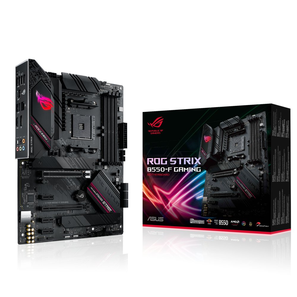 ASUS ROG STRIX B550-F GAMING | Socket AM4 | AMD B550 | 4xDDR4 | ATX | Moederbord – 4