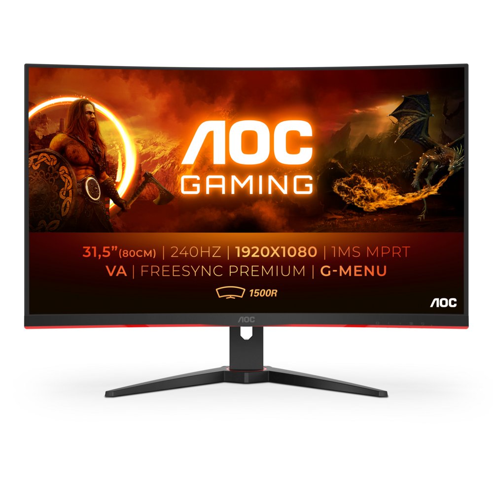 AOC C32G2ZE/BK 32″ | 2560 x 1440 VA | 240Hz | Gaming Monitor – 0 AOC C32G2ZE/BK 32″ | 2560 x 1440 VA | 240Hz | Gaming Monitor – 0