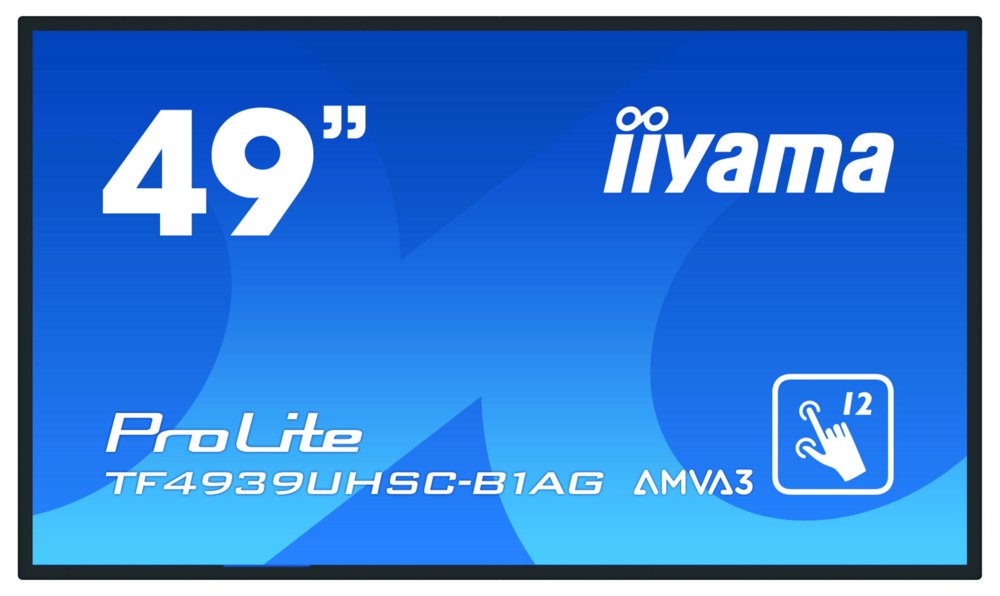iiyama ProLite TF4939UHSC-B1AG 49″ | 3840 x 2160 4K IPS | 60Hz | Touchscreen 24/7 Monitor – 0 iiyama ProLite TF4939UHSC-B1AG 49″ | 3840 x 2160 4K IPS | 60Hz | Touchscreen 24/7 Monitor – 0