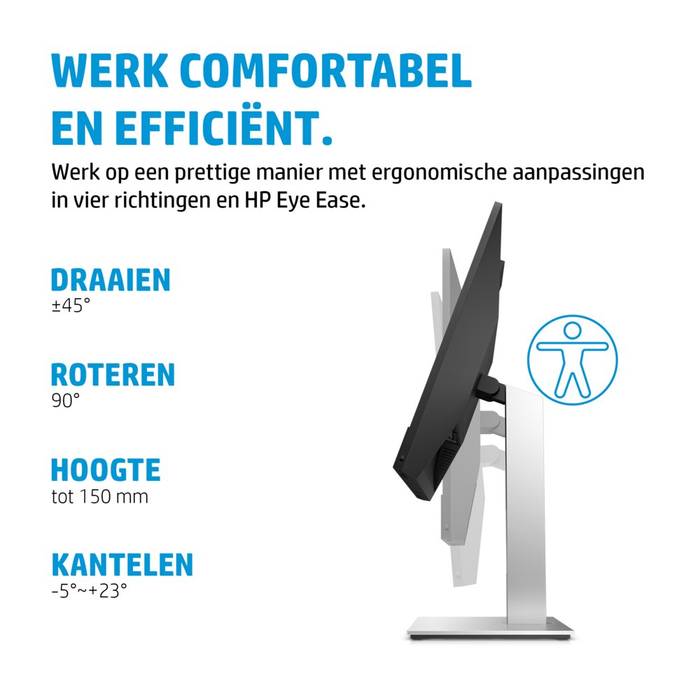 HP E24m G4 23,8″ | 1920×1080 FHD IPS | 5ms | 99% sRGB | USB-C met 65W Power Delivery | 5MP Pop-up Webcam | Stereo Speakers | Microfoon | Monitor – 11 HP E24m G4 23,8″ | 1920×1080 FHD IPS | 5ms | 99% sRGB | USB-C met 65W Power Delivery | 5MP Pop-up Webcam | Stereo Speakers | Microfoon | Monitor – 11