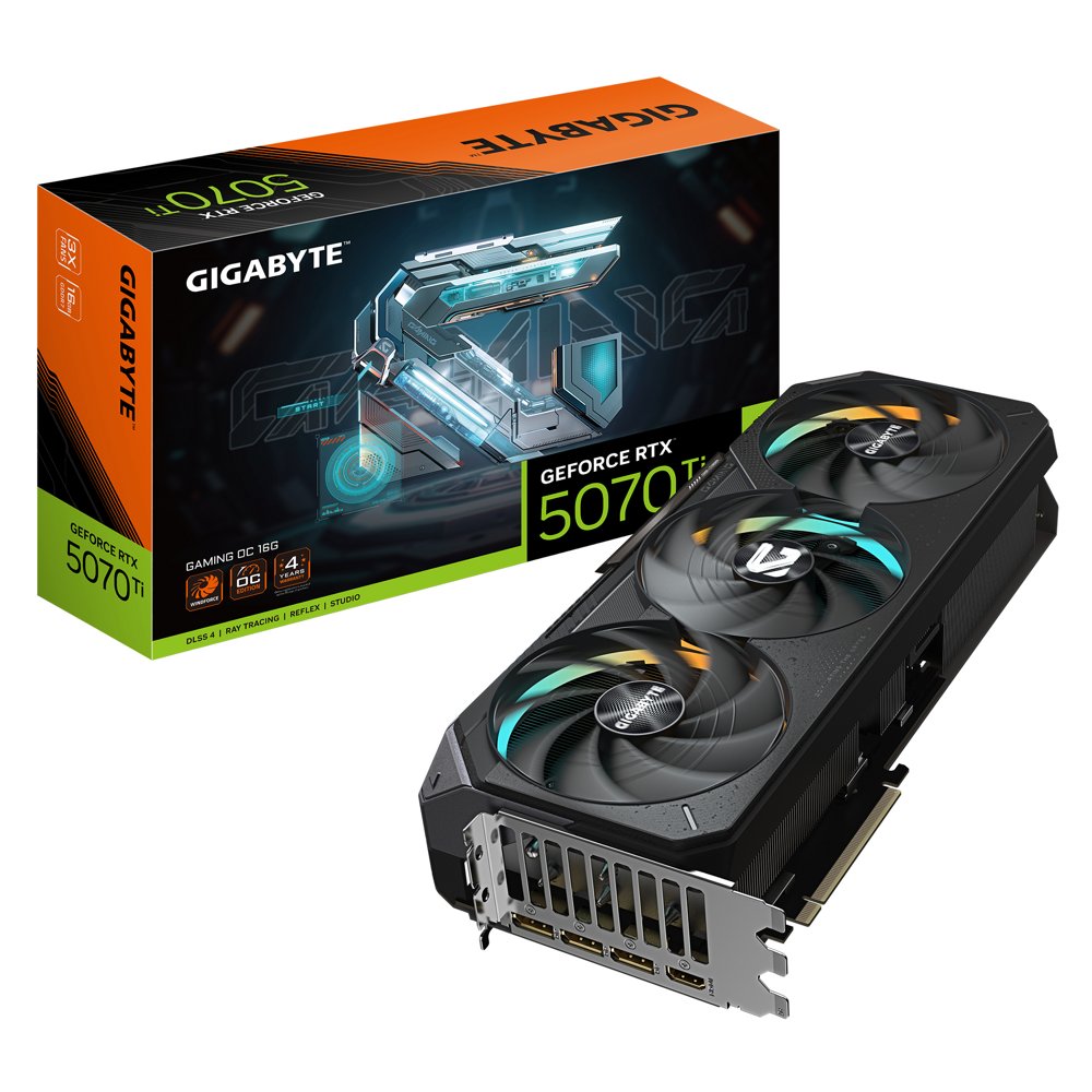 GIGABYTE GeForce RTX 5070 Ti GAMING OC | 16GB GDDR7 | DLSS 4 | Videokaart | Nvidia GPU – 0 GIGABYTE GeForce RTX 5070 Ti GAMING OC | 16GB GDDR7 | DLSS 4 | Videokaart | Nvidia GPU – 0