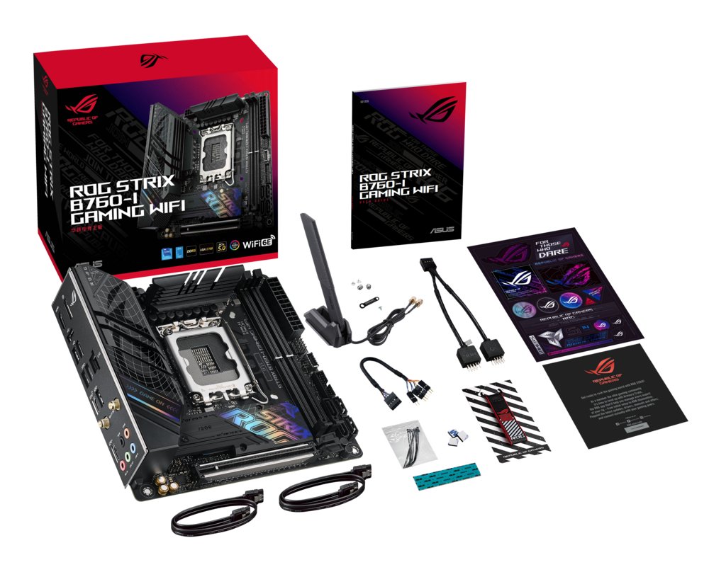 ASUS ROG STRIX B760-I GAMING WIFI | Socket LGA 1700 | Intel B760 | 2xDDR5 | Mini-ITX | Moederbord – 12 ASUS ROG STRIX B760-I GAMING WIFI | Socket LGA 1700 | Intel B760 | 2xDDR5 | Mini-ITX | Moederbord – 12