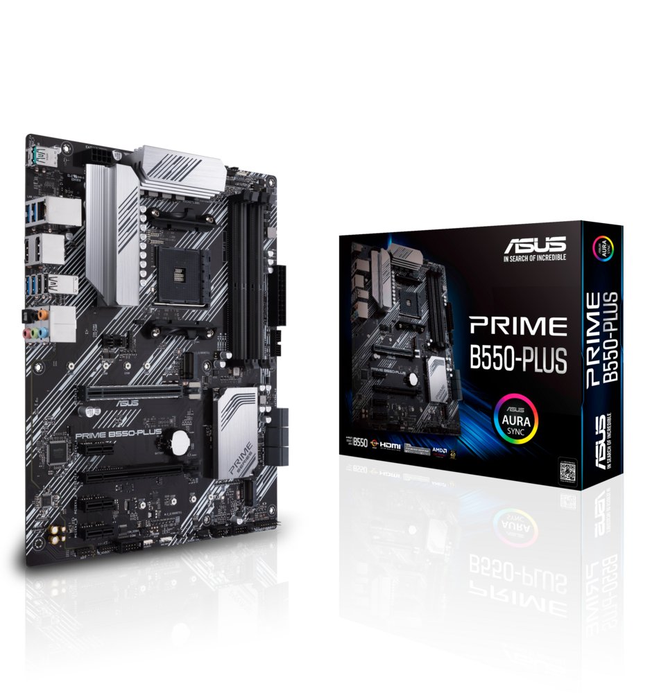 ASUS PRIME B550-PLUS | Socket AM4 | AMD B550 | 4xDDR4 | ATX | Moederbord – 6