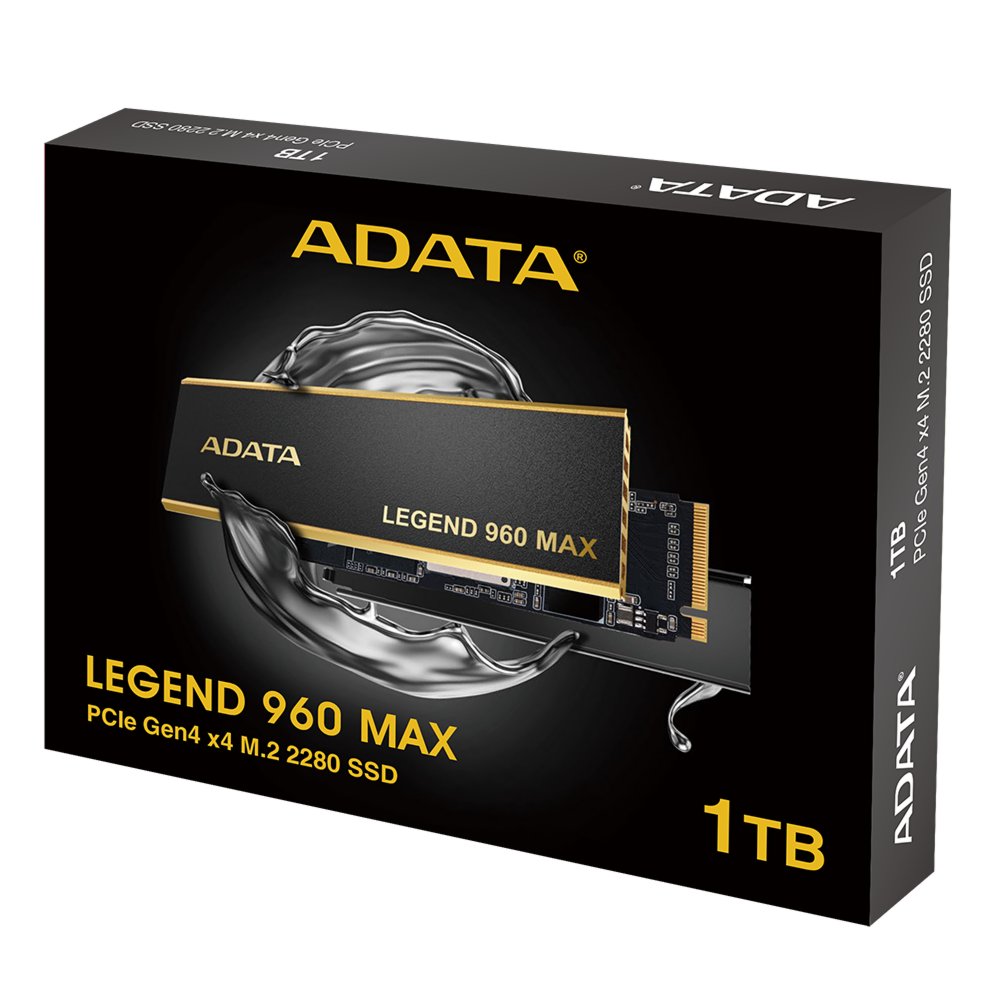 ADATA Legend 960 Max | 1TB NVMe SSD | M.2 Gen4 | 7.400MB/s Lezen | 6.000MB/s Schrijven – 6