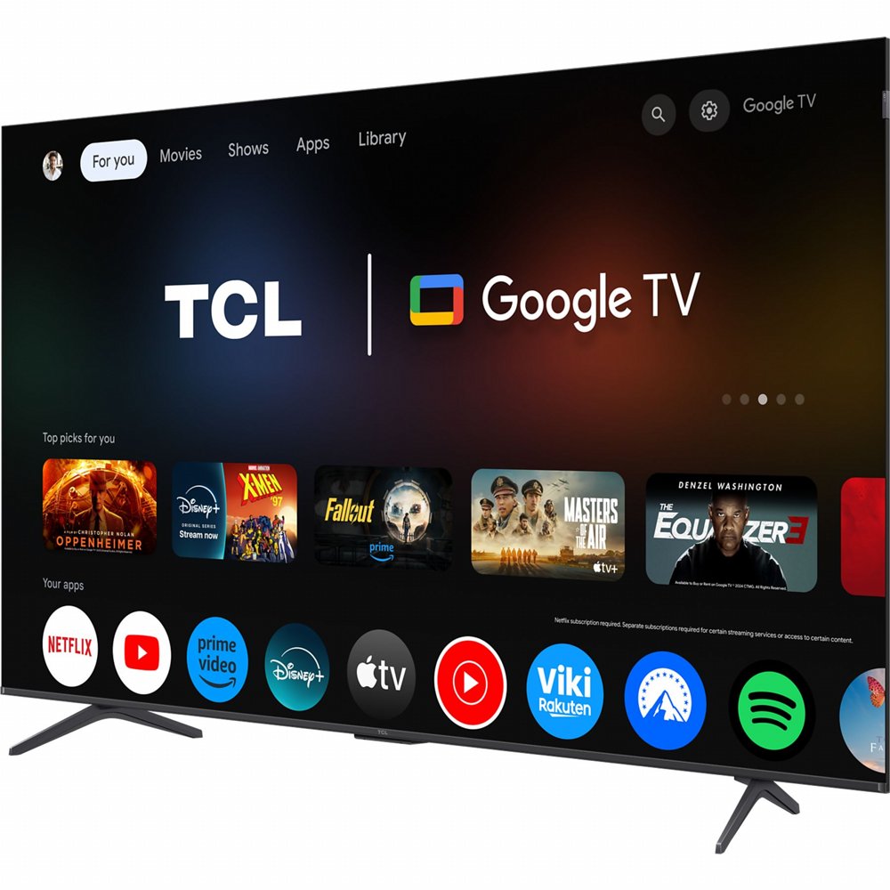 TCL 75P8K 75″ | Ultra HD 4K QLED Smart TV (2025) | Google TV + Wifi | Dolby Vision | Quantum Dot | 120Hz – 1