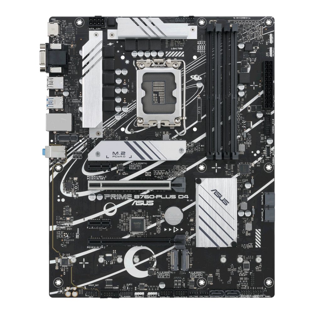 ASUS PRIME B760-PLUS D4 | Socket LGA 1700 | Intel B760 | 4xDDR4 | ATX | Moederbord – 0 ASUS PRIME B760-PLUS D4 | Socket LGA 1700 | Intel B760 | 4xDDR4 | ATX | Moederbord – 0