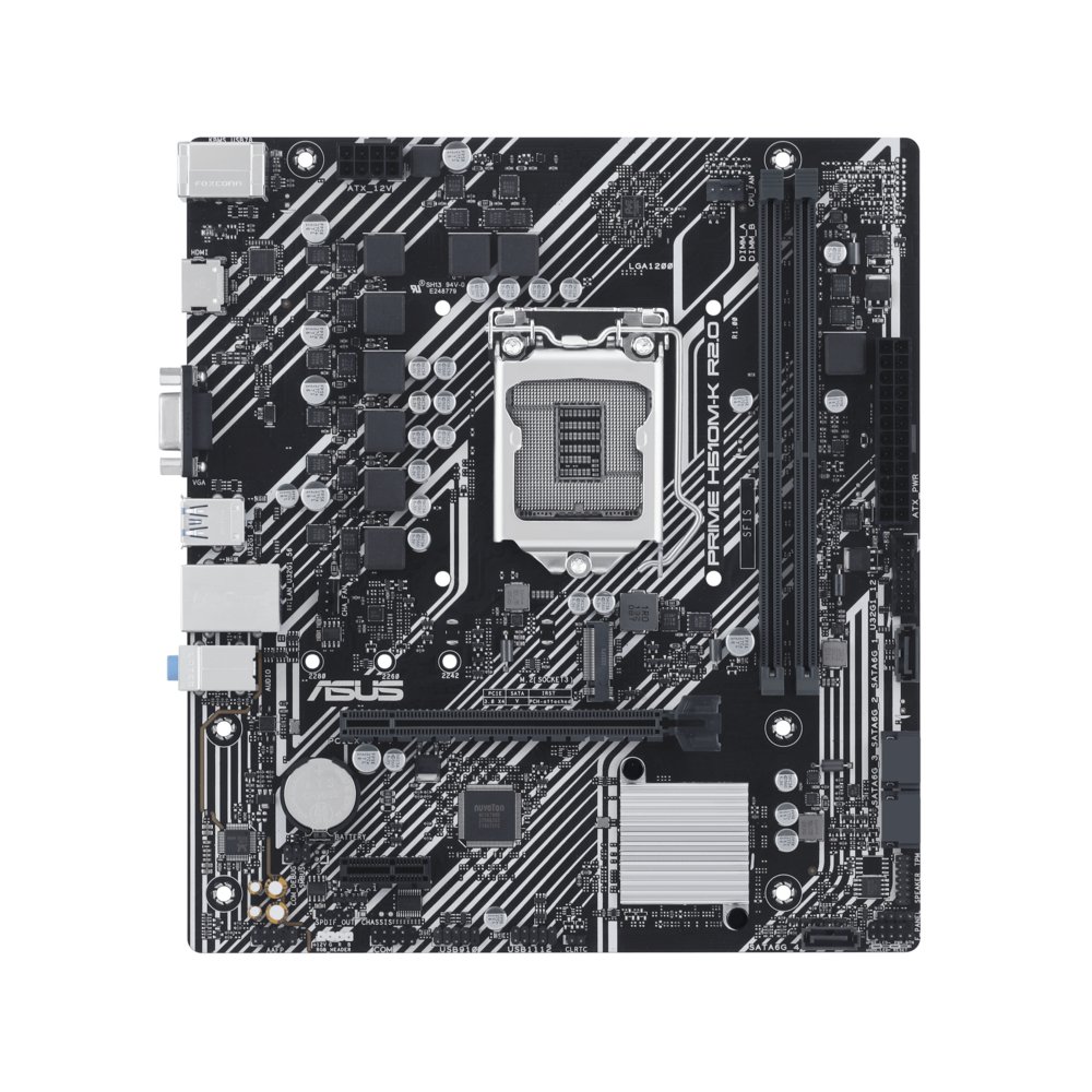ASUS PRIME H510M-K R2.0 | Socket LGA 1200 | Intel H470 | 4xDDR4 | Micro-ATX | Moederbord – 0 ASUS PRIME H510M-K R2.0 | Socket LGA 1200 | Intel H470 | 4xDDR4 | Micro-ATX | Moederbord – 0