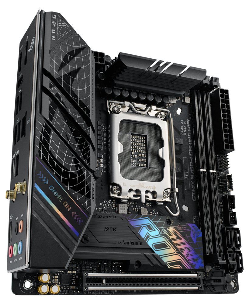 ASUS ROG STRIX B760-I GAMING WIFI | Socket LGA 1700 | Intel B760 | 2xDDR5 | Mini-ITX | Moederbord – 6 ASUS ROG STRIX B760-I GAMING WIFI | Socket LGA 1700 | Intel B760 | 2xDDR5 | Mini-ITX | Moederbord – 6