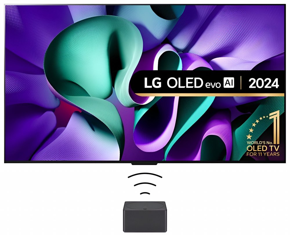 LG M4 Evo OLED65M49LA 65″ | Wireless Ultra HD 4K OLED Smart TV | WebOS + Wifi | Dolby Vision | OLED Perfect Black Levels | 120Hz – 6