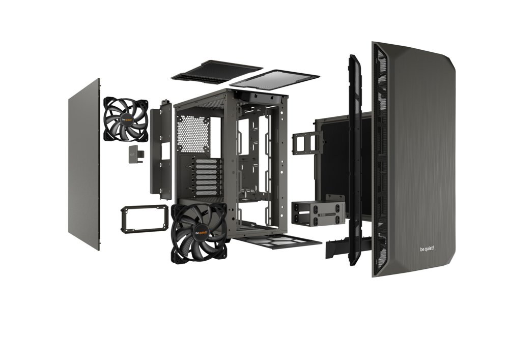 be quiet! Pure Base 500 | Midi Tower Case | Grijs – 3 be quiet! Pure Base 500 | Midi Tower Case | Grijs – 3
