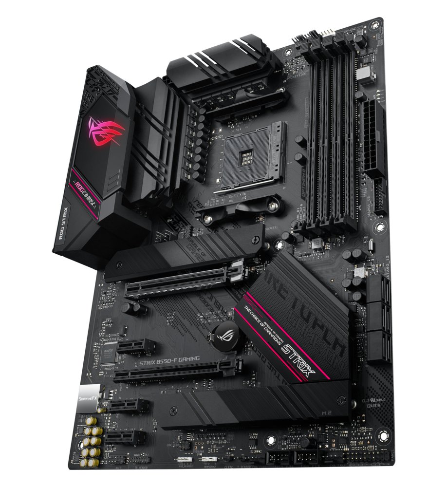 ASUS ROG STRIX B550-F GAMING | Socket AM4 | AMD B550 | 4xDDR4 | ATX | Moederbord – 1