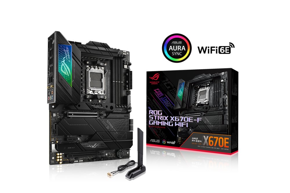 ASUS ROG STRIX X670E-F GAMING WIFI | Socket AM5 | AMD X670 | 4xDDR5 | ATX | Moederbord – 9 ASUS ROG STRIX X670E-F GAMING WIFI | Socket AM5 | AMD X670 | 4xDDR5 | ATX | Moederbord – 9