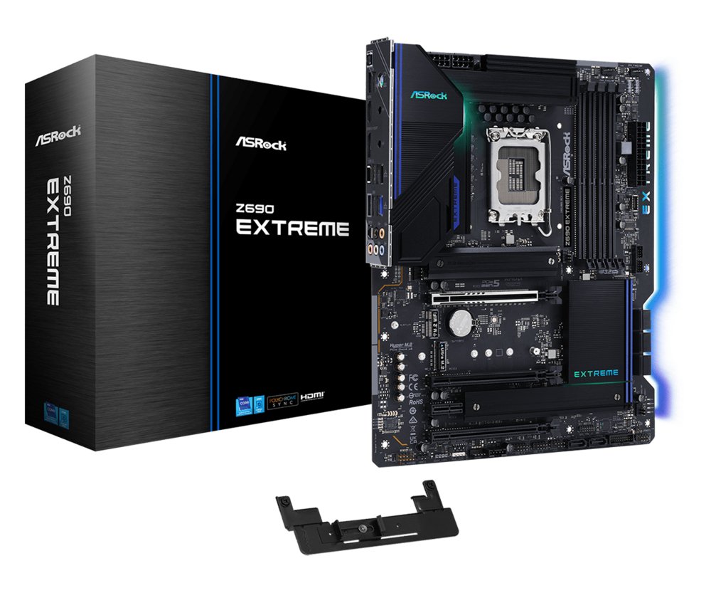 Asrock Z690 Extreme | Socket LGA 1700 | Z690 | 4xDDR4 | ATX | Moederbord – 1 Asrock Z690 Extreme | Socket LGA 1700 | Z690 | 4xDDR4 | ATX | Moederbord – 1
