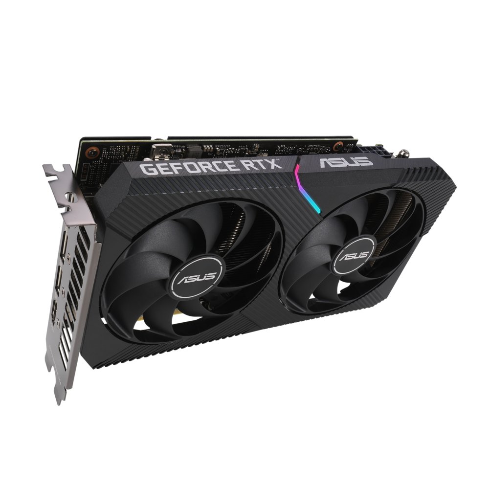 ASUS GeForce RTX 3060 DUAL O12G V2 | 12GB GDDR6 VRAM | Videokaart | GPU | Nvidia – 8