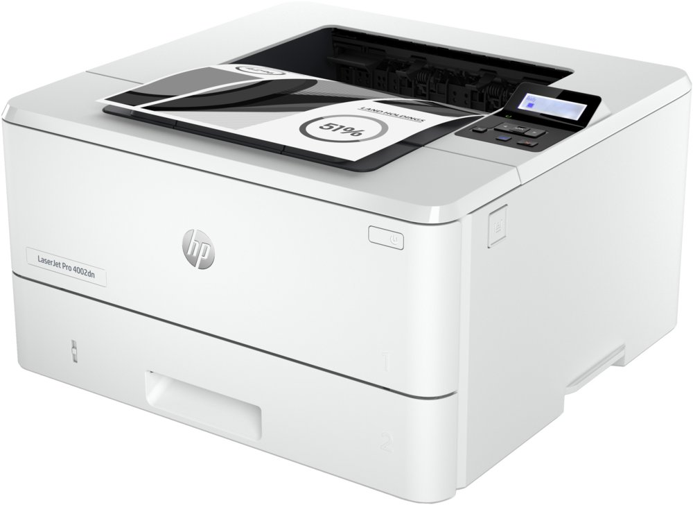 HP LaserJet Pro 4002dn | Zwart-wit Laserprinter | Dubbelzijdig printen | 40 ppm | Ethernet | Voor MKB | Compact & Energiezuinig – 1
