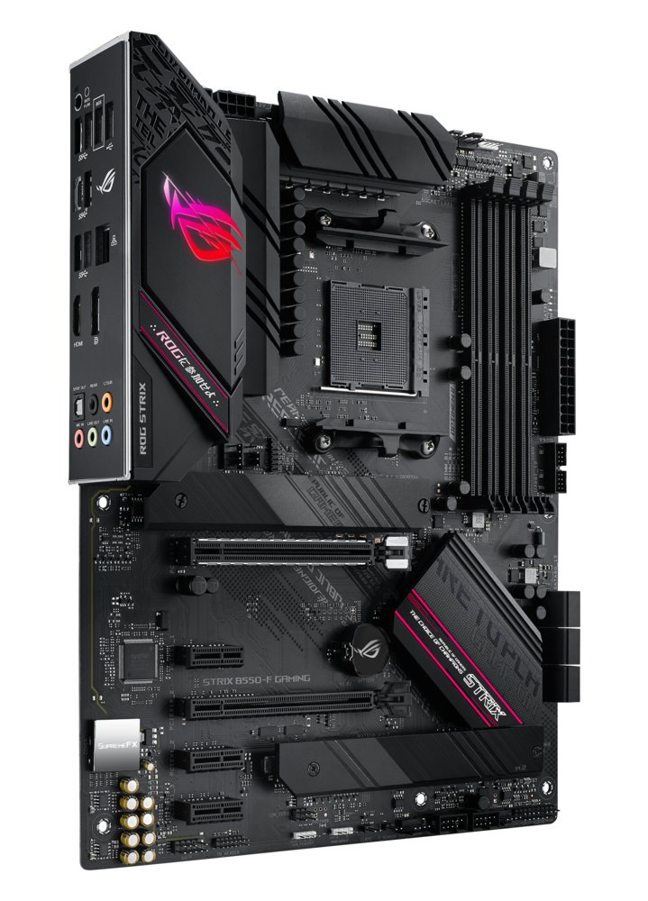 ASUS ROG STRIX B550-F GAMING | Socket AM4 | AMD B550 | 4xDDR4 | ATX | Moederbord – 0