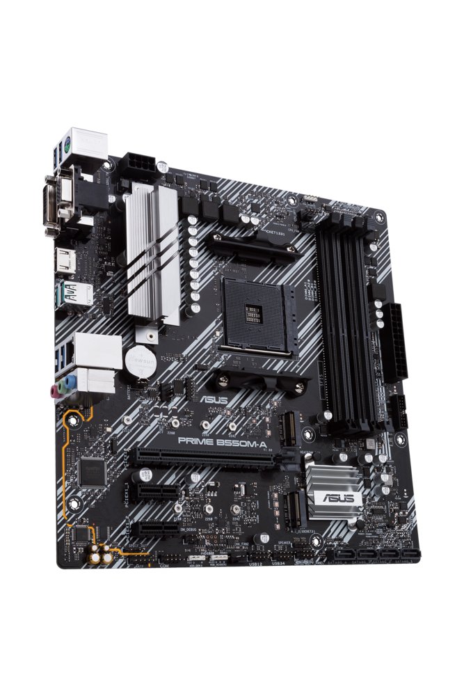 ASUS PRIME B550M-A | Socket AM4 | AMD B550 | 4xDDR4 | Micro-ATX | Moederbord – 4