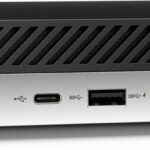 HP ProDesk 600 G4 Mini | Intel Core i5-8500T | 256GB | 8GB | 2x DisplayPort | W11 Professional | Refurbished Silver