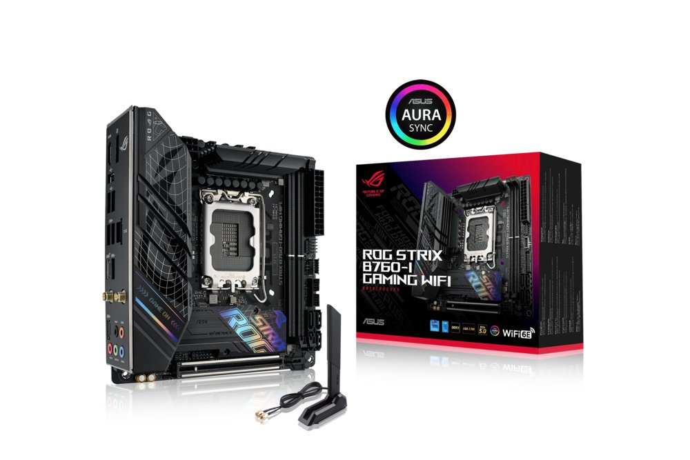 ASUS ROG STRIX B760-I GAMING WIFI | Socket LGA 1700 | Intel B760 | 2xDDR5 | Mini-ITX | Moederbord – 2 ASUS ROG STRIX B760-I GAMING WIFI | Socket LGA 1700 | Intel B760 | 2xDDR5 | Mini-ITX | Moederbord – 2