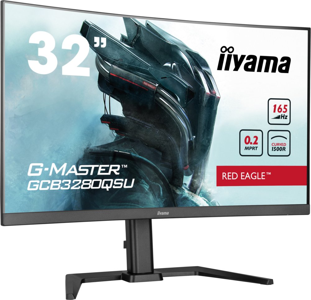 iiyama G-MASTER GCB3280QSU-B1 | 31.5″ Monitor | 2560 x 1440 | QHD | LED | Zwart – 1