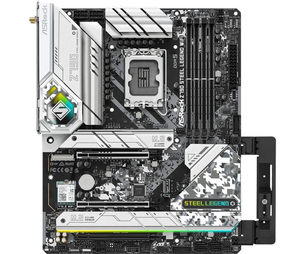 Asrock Z790 Steel Legend WiFi | Socket LGA 1700 | Intel Z790 | 4xDDR5 | ATX | Moederbord – 0 Asrock Z790 Steel Legend WiFi | Socket LGA 1700 | Intel Z790 | 4xDDR5 | ATX | Moederbord – 0