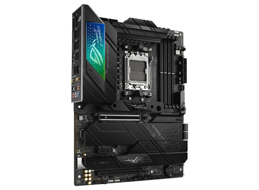 ASUS ROG STRIX X670E-F GAMING WIFI | Socket AM5 | AMD X670 | 4xDDR5 | ATX | Moederbord – 1 ASUS ROG STRIX X670E-F GAMING WIFI | Socket AM5 | AMD X670 | 4xDDR5 | ATX | Moederbord – 1