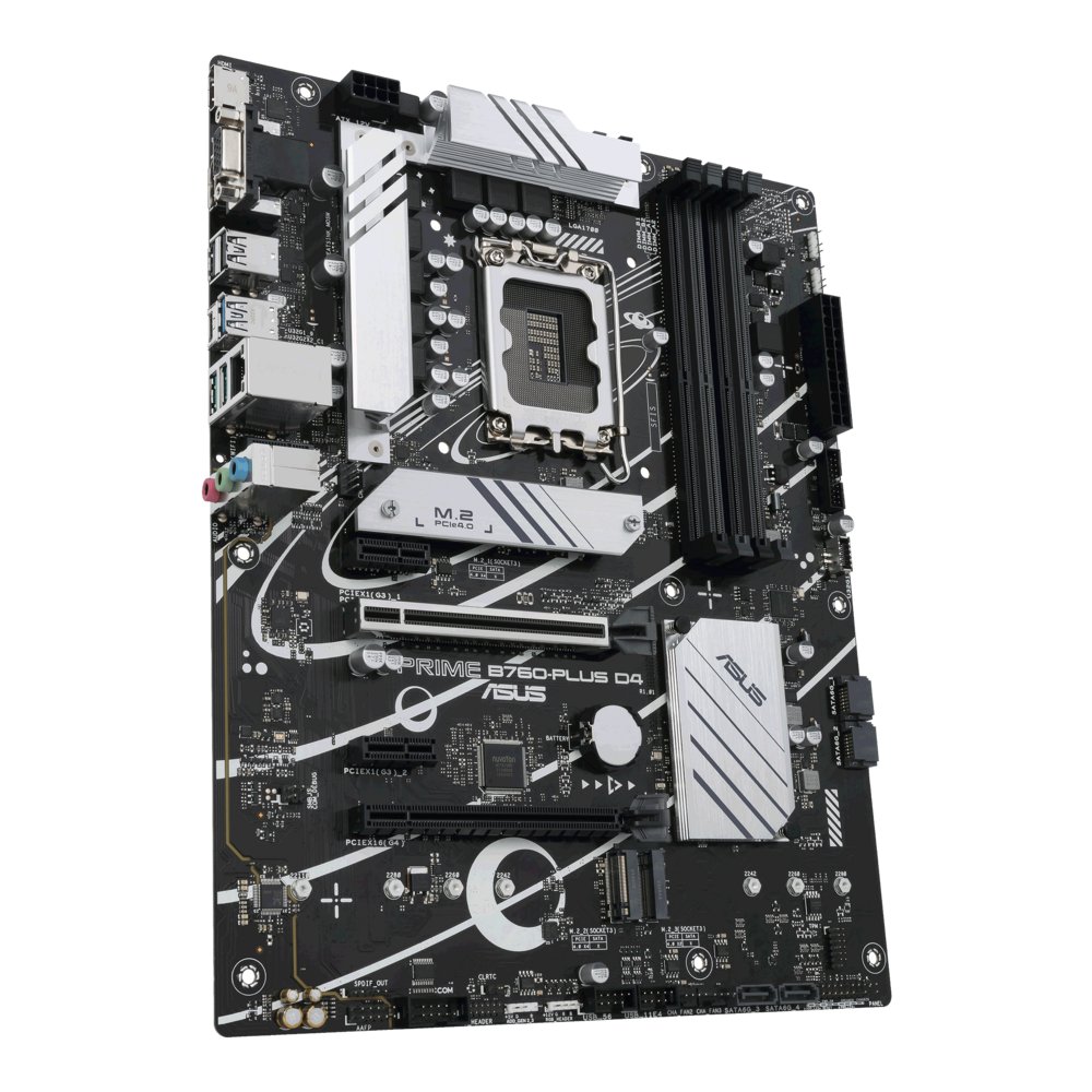 ASUS PRIME B760-PLUS D4 | Socket LGA 1700 | Intel B760 | 4xDDR4 | ATX | Moederbord – 2 ASUS PRIME B760-PLUS D4 | Socket LGA 1700 | Intel B760 | 4xDDR4 | ATX | Moederbord – 2