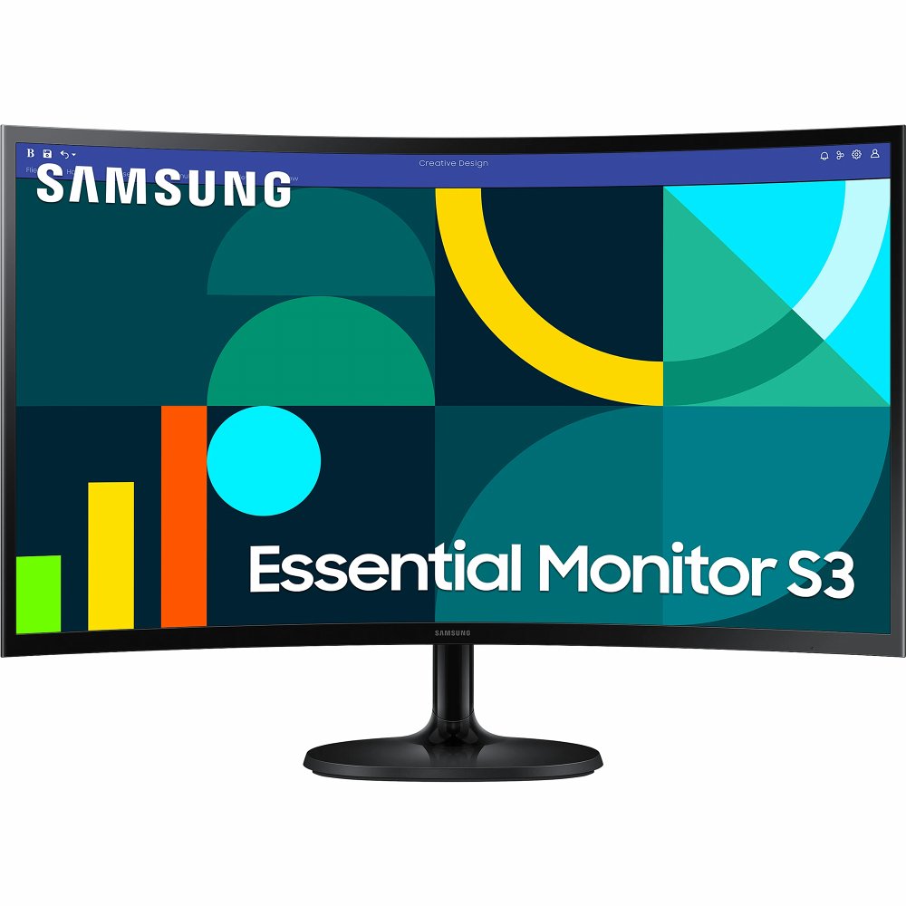 Samsung Essential S36GD 27” | 1920×1080 VA | 100Hz | 1800R Curved | Full HD Monitor – 0 Samsung Essential S36GD 27” | 1920×1080 VA | 100Hz | 1800R Curved | Full HD Monitor – 0