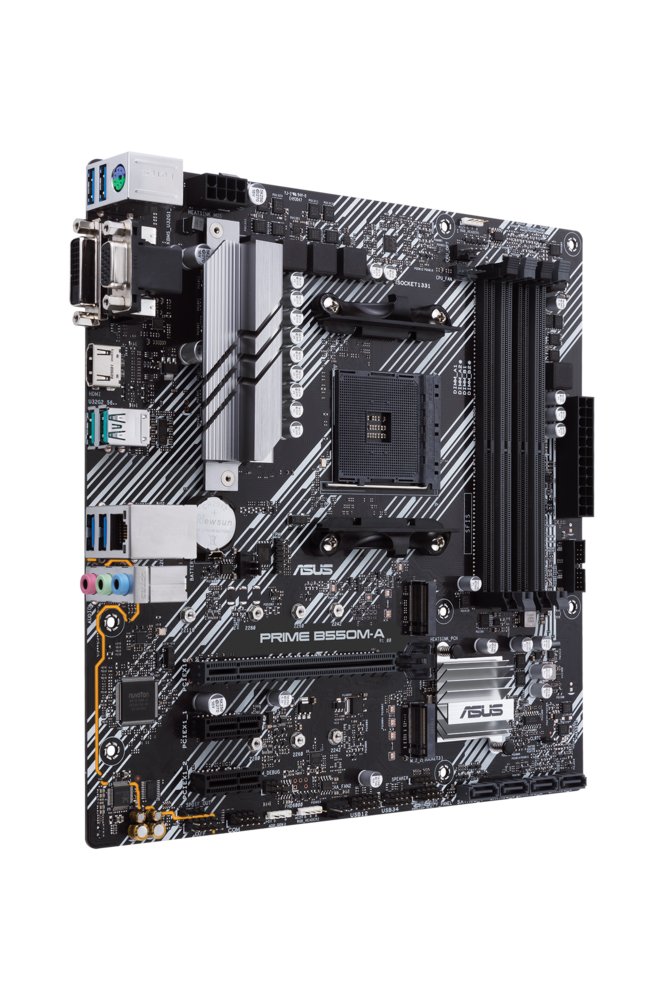 ASUS PRIME B550M-A | Socket AM4 | AMD B550 | 4xDDR4 | Micro-ATX | Moederbord – 2