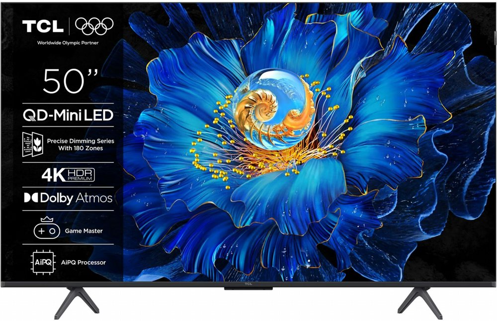 TCL 50C6KS | 50″ 4K Ultra HD Mini LED Smart TV | Google TV | Dolby Vision | 60Hz (2025) – 0 TCL 50C6KS | 50″ 4K Ultra HD Mini LED Smart TV | Google TV | Dolby Vision | 60Hz (2025) – 0