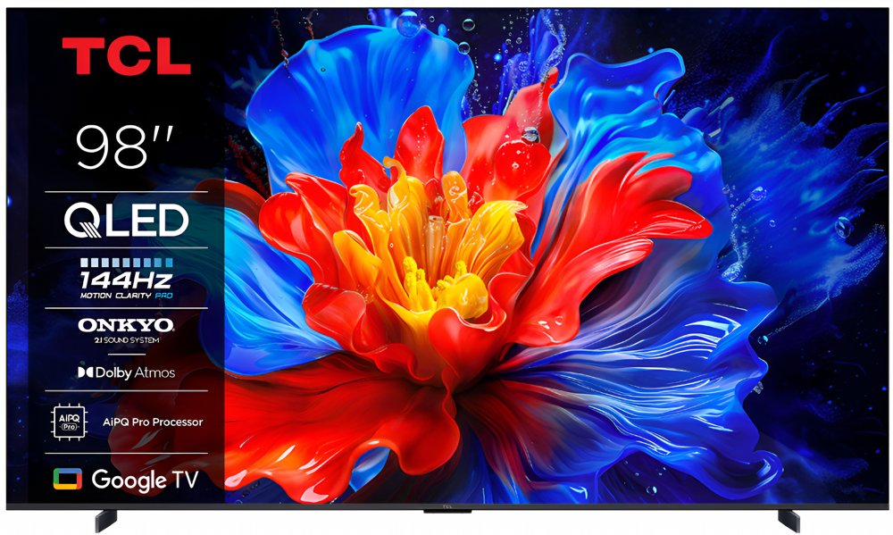 TCL 98P89K | 98″ 4K Ultra HD QLED DLED Smart TV | Dolby Vision | HDR10+ | 144Hz (2025) – 0 TCL 98P89K | 98″ 4K Ultra HD QLED DLED Smart TV | Dolby Vision | HDR10+ | 144Hz (2025) – 0