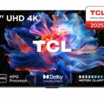 TCL 65V6C | 65" 4K Ultra HD DLED Smart TV | Google TV | Dolby Vision | 60Hz (2025)