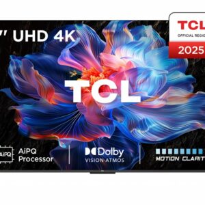 TCL 65V6C | 65" 4K Ultra HD DLED Smart TV | Google TV | Dolby Vision | 60Hz (2025)