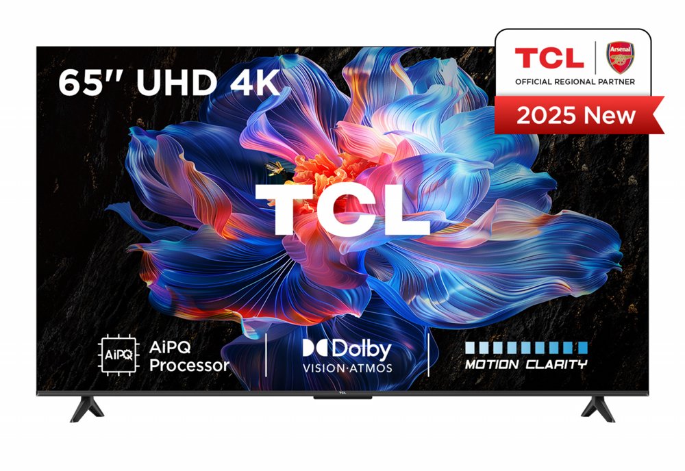 TCL 65V6C | 65″ 4K Ultra HD DLED Smart TV | Google TV | Dolby Vision | 60Hz (2025) – 0 TCL 65V6C | 65″ 4K Ultra HD DLED Smart TV | Google TV | Dolby Vision | 60Hz (2025) – 0