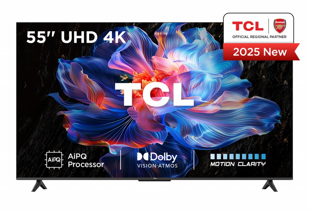 TCL 55V6C | 55″ 4K Ultra HD DLED Smart TV | Google TV | Dolby Vision | 60Hz (2025) – 0 TCL 55V6C | 55″ 4K Ultra HD DLED Smart TV | Google TV | Dolby Vision | 60Hz (2025) – 0