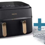 Philips 3000 series NA352/04 Airfryer met twee manden uit de 3000-serie