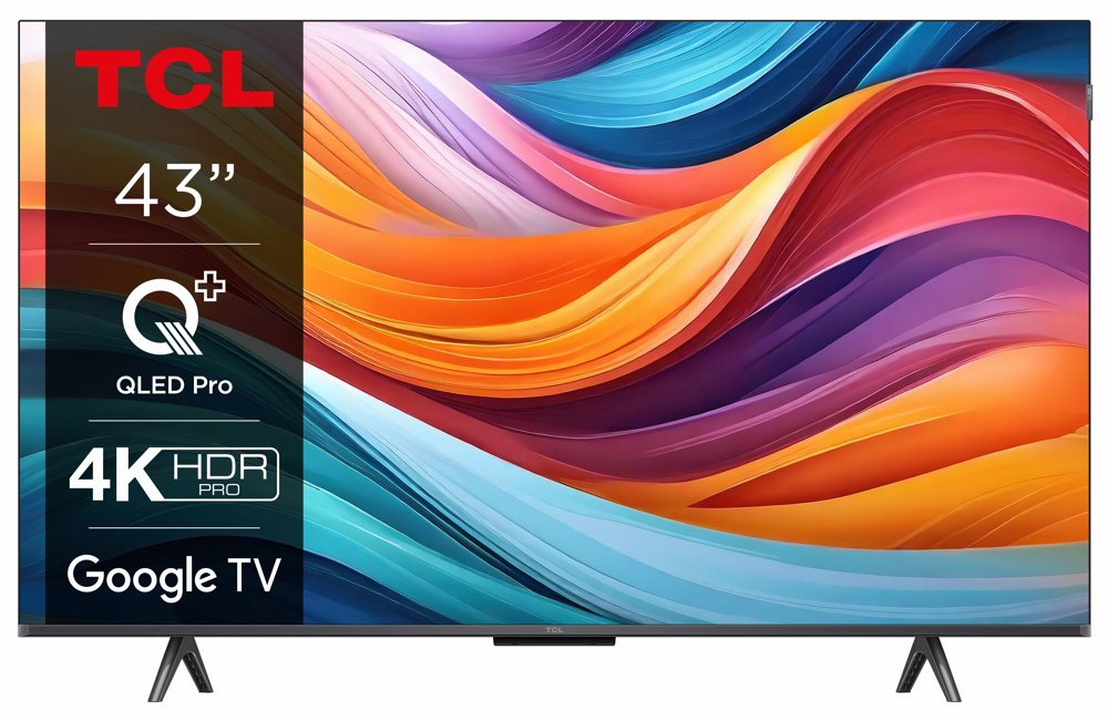 TCL T7B 43T7B | 43″ Ultra HD 4K QLED Smart TV | Dolby Vision | Google TV | HDMI 2.1 | 60Hz – 0 TCL T7B 43T7B | 43″ Ultra HD 4K QLED Smart TV | Dolby Vision | Google TV | HDMI 2.1 | 60Hz – 0
