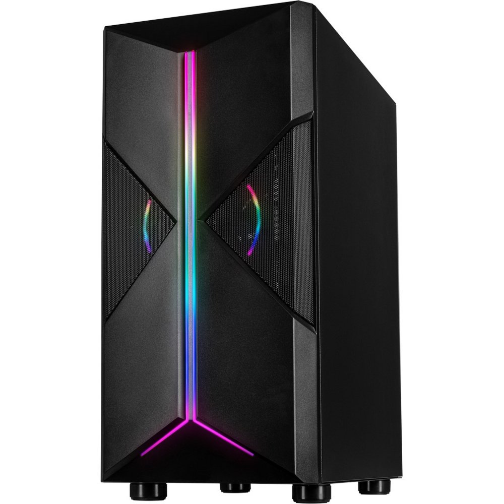 Inter-Tech IT-3306 CAVY RGB | Tower Case | Zwart – 2 Inter-Tech IT-3306 CAVY RGB | Tower Case | Zwart – 2